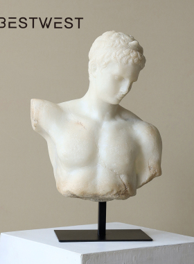 高级感维纳斯雕塑摆件复古艺术客厅装饰品轻奢高端玄关落地摆设