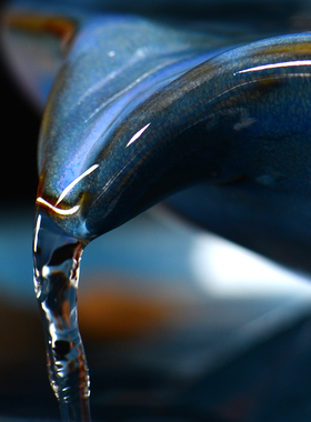 陶瓷喷泉简约现代风开业流水摆件