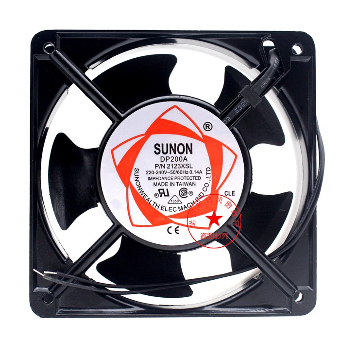 DP200A P/N2123XSL HSL XBL HBL HST 12CM220V SUNON建准机箱风扇-图3