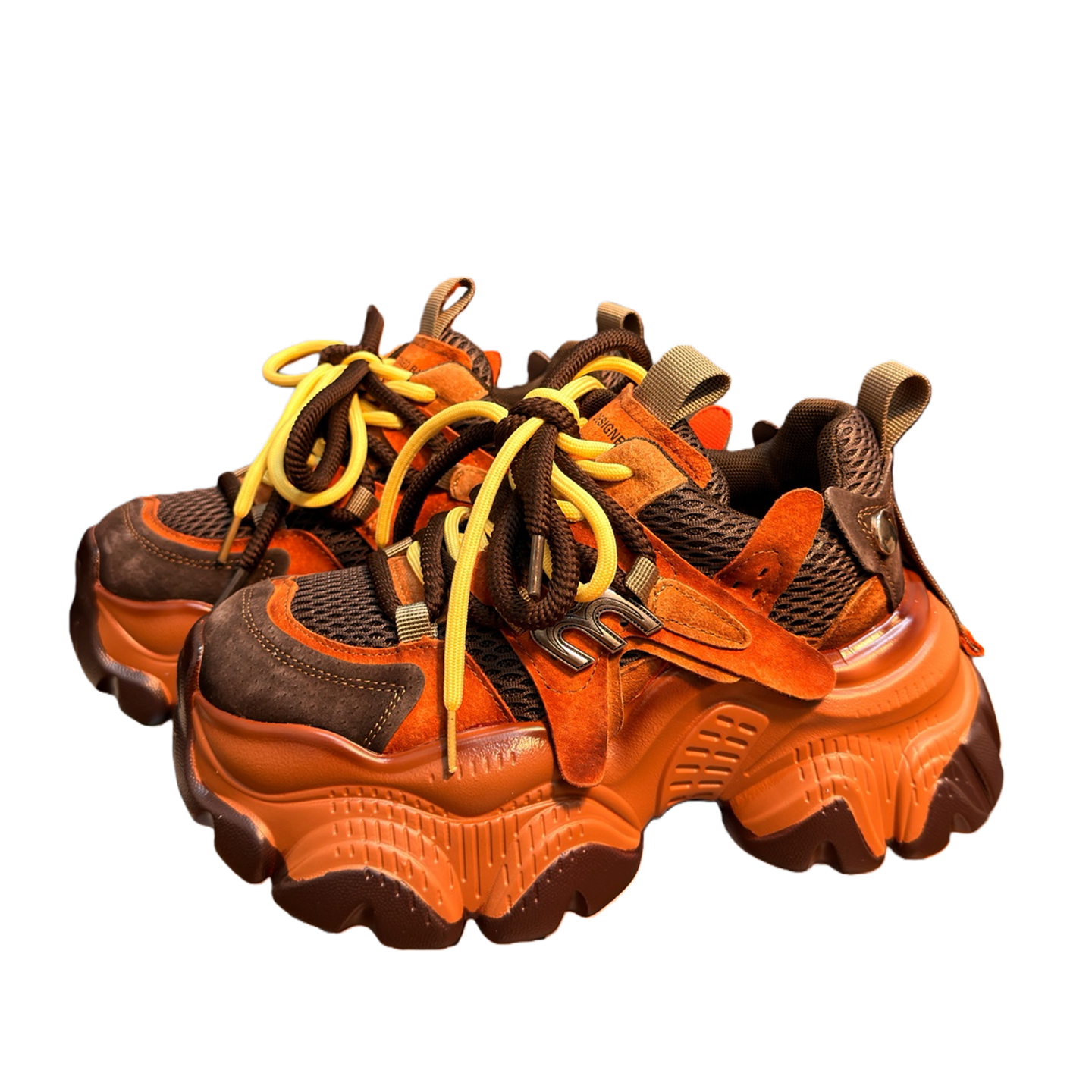 复古真皮绑带松糕厚底老爹鞋女2026新款百搭小个子增高休闲运动鞋,淘宝优惠券,粉丝福利购,淘宝优惠卷