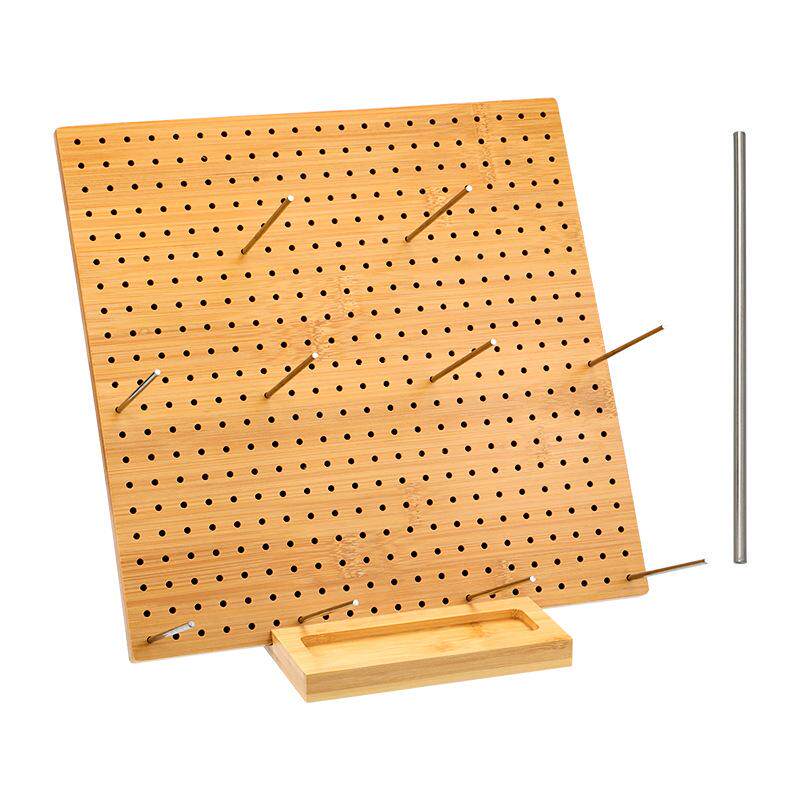 Bamboo and wood hole board safe and environmentally friendly material storage products