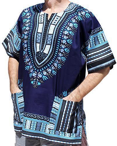 Men's African shirt short sleeve 男士非洲民族风衬衫短袖衬衣 - 图0