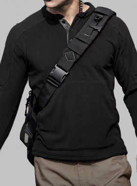 修身长袖立领休闲卫衣男