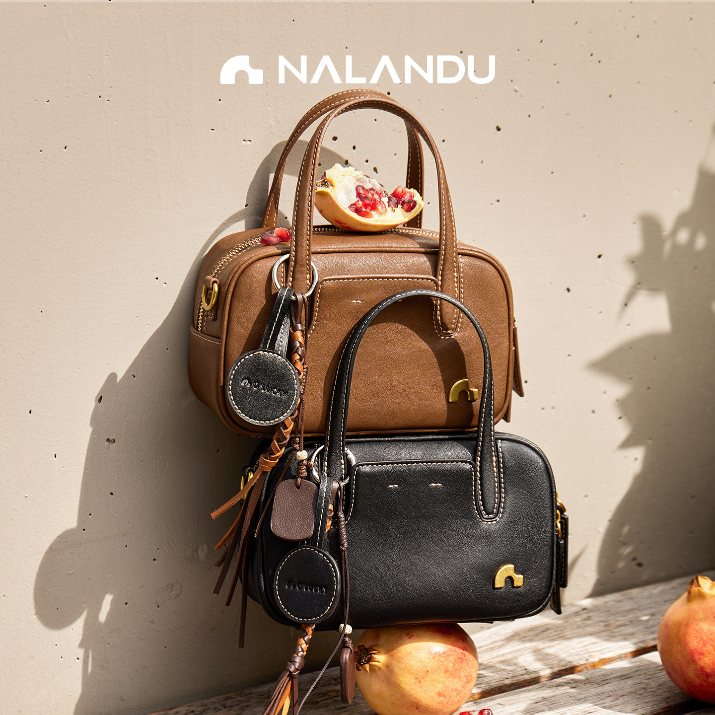 【明星同款】纳兰杜方糖保龄球包包女2025新款高级感波士顿斜挎包,淘宝优惠券,粉丝福利购,淘宝优惠卷