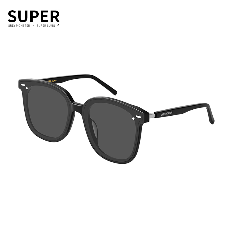 利鸿源眼镜专营店新款潮人gm墨镜女大脸圆脸明星同款沙滩防紫外线男士太阳眼镜3