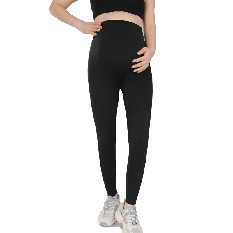 大码孕妇裤子鲨鱼芭比潮妈打底裤 恋酷桥孕妇打底裤