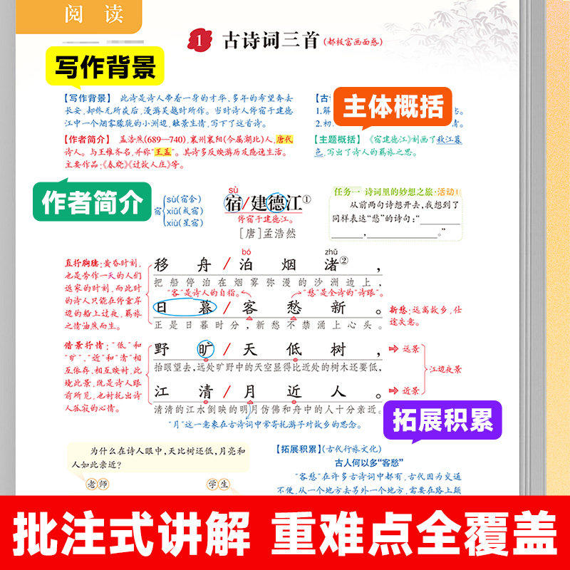 2026秋状元语文笔记数学英语一二三年级四五六年级上册下册状元大课堂人教北师苏教版状元教材解读全解学霸课堂笔记语文笔记预习单