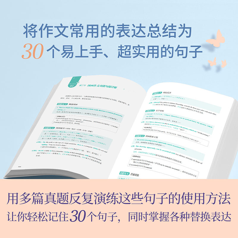 2023石雷鹏30个功能句搞定考研英语作文考研英语长难句逻辑阅读词汇的逻辑考研作文配套视频网课英语一英语二通用正版三小门的逻辑 - 图2