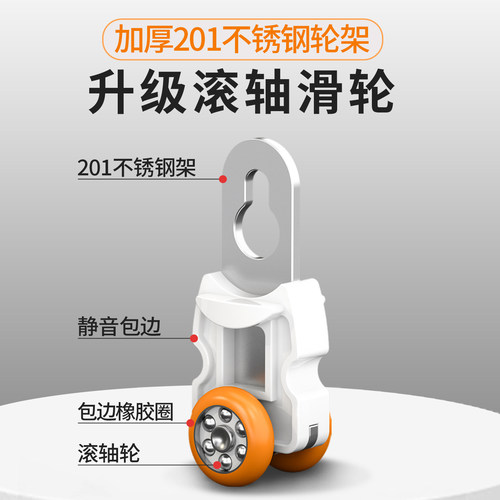 窗帘轨道可弯曲弯轨窗帘轨飘窗阳台u型L软滑道转弯弧形窗帘杆顶装 - 图1