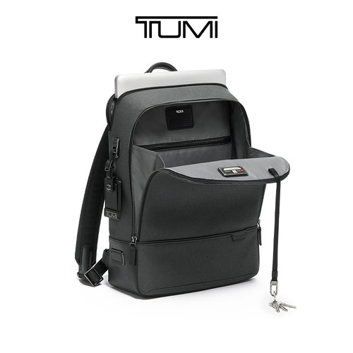 【提前加购】TUMI/途明Harrison男士双肩包差旅商务电脑包 - 图1