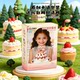 DIY Guka Mini Cake for Girls 3-12 Years Old