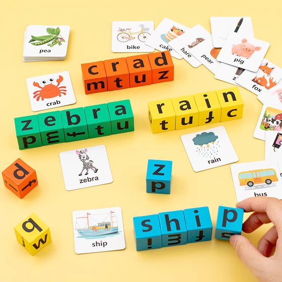 , children's educational toys for learning spelling of English words