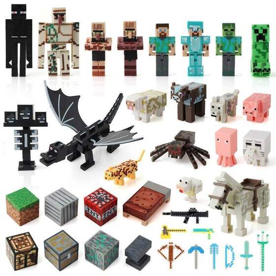 My magnetic building block world toy