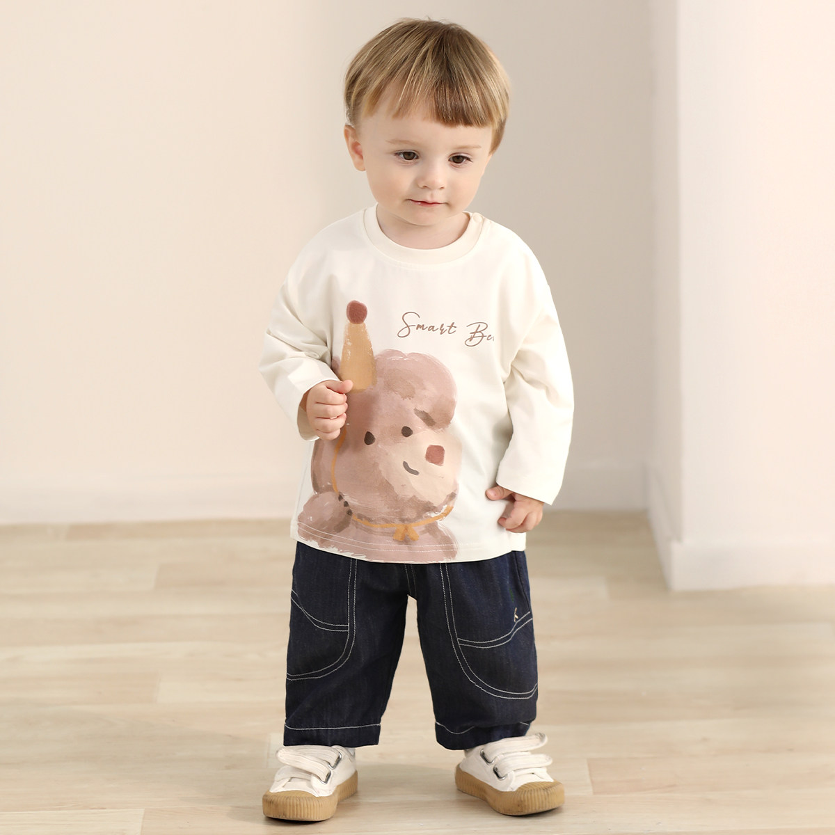 T恤宝宝春秋季长袖婴幼儿休闲衣服女童超萌可爱男童春装儿童上衣,淘宝优惠券,粉丝福利购,淘宝优惠卷