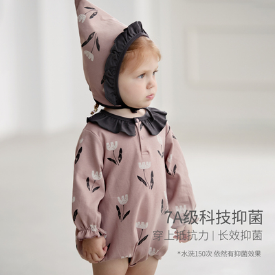 巴厘小猪女宝包屁衣四季婴儿哈衣