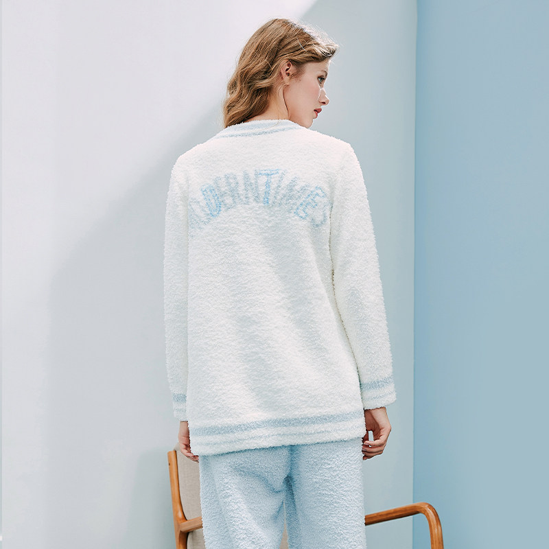 【新品】嫚熙秋冬孕妇月子服喂奶睡衣 嫚熙家居服套装