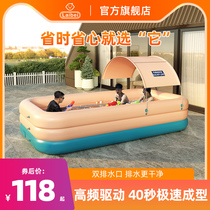 Inflatable Swimming Pool Baby Home Toddler Fold Family Bath Tub Adult Outdoor Large Baby Boy Pool