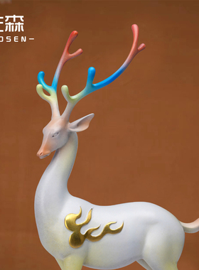 九色鹿新中式家居装饰乔迁礼物