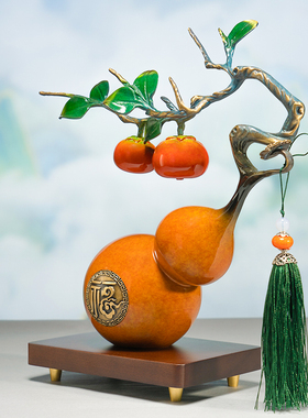 佐森铜摆件事事如意新中式乔迁礼