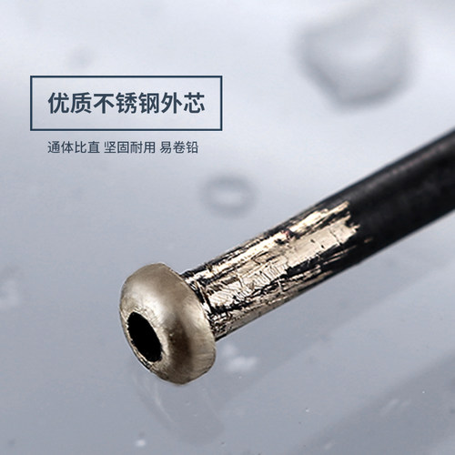 垂弦 双芯竞技芯太软心太软铅皮座 超细软芯不伤线垂钓小配件 - 图2