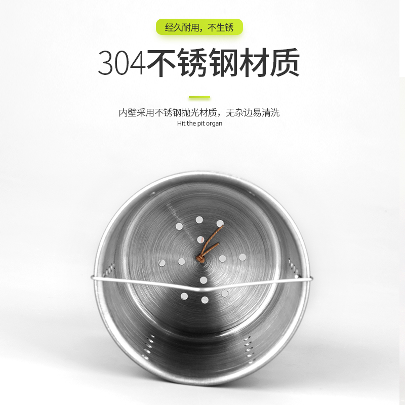 不锈钢打窝器筏钓投饵定点入水沉底自动反转打食器钓鱼渔具小配件 - 图0