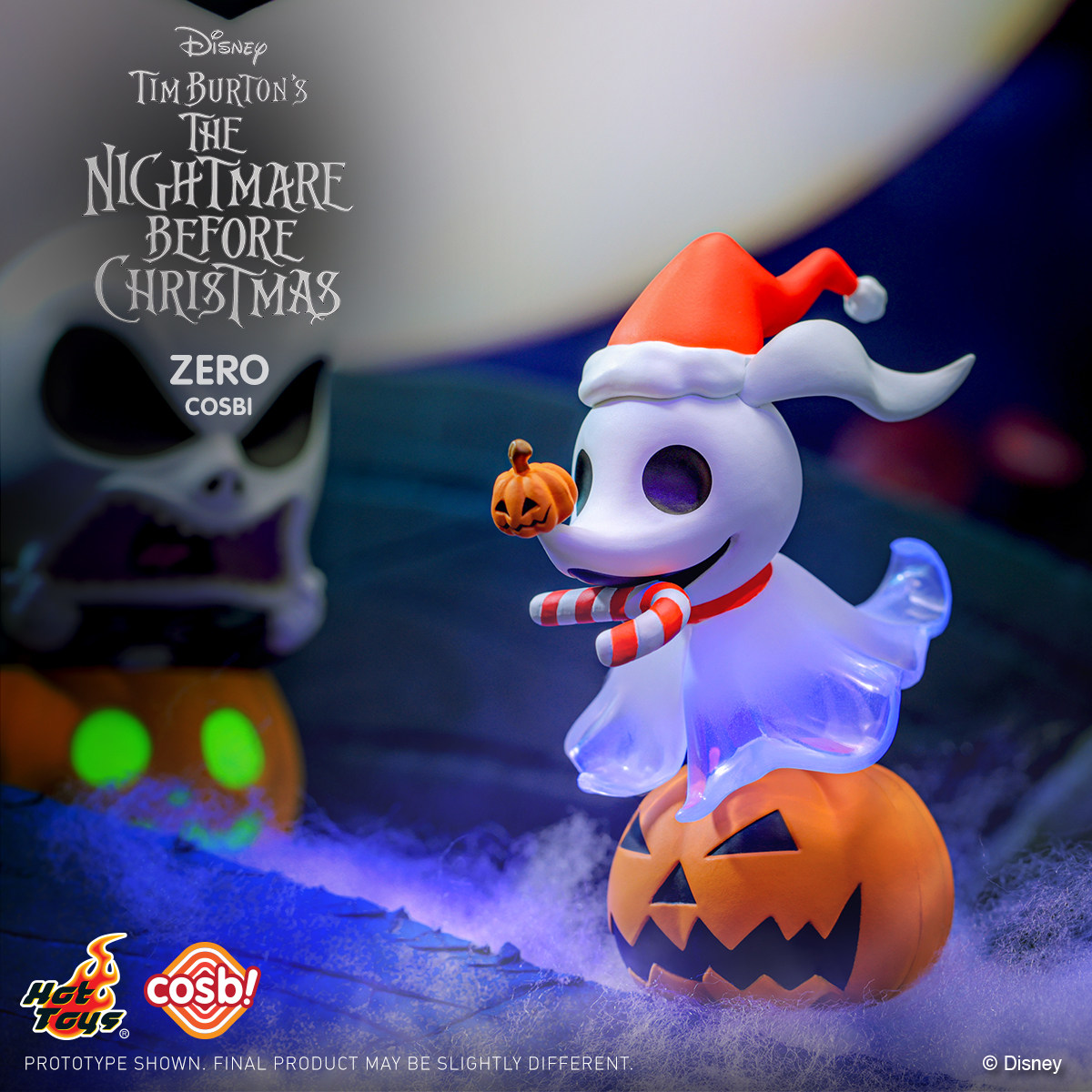 现货Hot Toys圣诞夜惊魂第二弹盲盒COSBI手办摆件公仔万圣节礼物