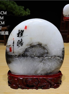 泰山石敢当镇宅摆件风水天然