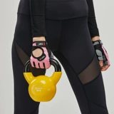 Перчатки для спортзала, комплект, динамичный велосипед для тренировок, нескользящая дышащая тонкая одежда для йоги, защита транспорта, без пальцев