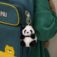 ແທ້ຈິງແລ້ວ Huahua Panda Plush Toy Doll Backpack Small Pendant School Bag Ornament Doll Chengdu Base Same Cute