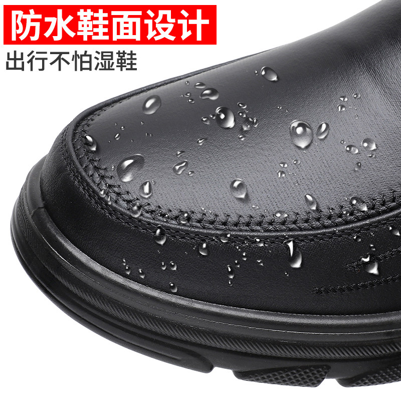 老北京布鞋男冬新款中老年人爸爸棉鞋加绒保暖防滑高帮休闲雪地靴,淘宝优惠券,粉丝福利购,淘宝优惠卷