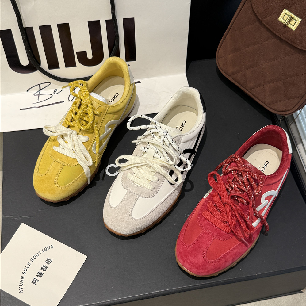 圆典~糖果色德训鞋女2026春复古反绒皮双鞋带运动鞋休闲板鞋66-02,淘宝优惠券,粉丝福利购,淘宝优惠卷