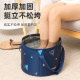 Portable foldable water basin large travel soaked foot bag washing basin outdoor water basin washing the pot toilet foot toilet toilet