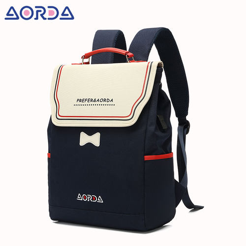 AORDA/奥尔达原创书包女生小学生初中生高中双肩包大容量电脑背包 - 图0
