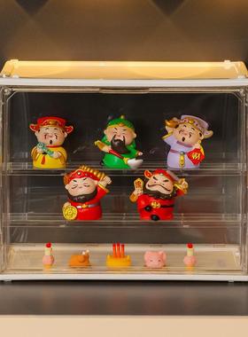 福气神仙财神摆件办公室桌面好物