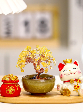 恺帅国潮招财猫摆件玄关装饰摆件