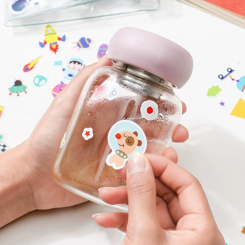 Mengqu Universe Starry Sky Creative Paper Руководство по росту справочника Справочник по справочнику декоративное рисунок, наклейка декоративный материал