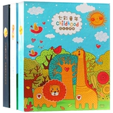 Книга роста для детского сада, сумка для файлов, шаблон, фотоальбом для школьников, отрывной лист