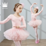 Танцевальная служба Детская девочка Тестовая юбка балета китайская танце