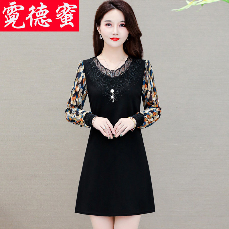 新款长袖妈妈装秋装气质贵夫人小衫 霓德蜜T恤