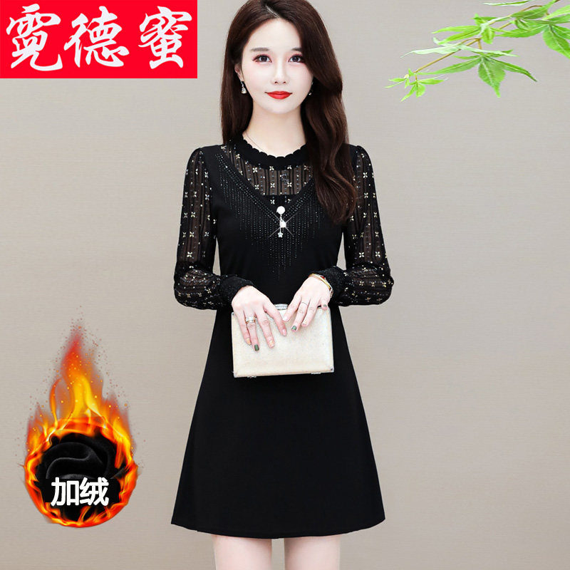 春秋冬烫钻长袖女洋气女人味打底衫 霓德蜜T恤