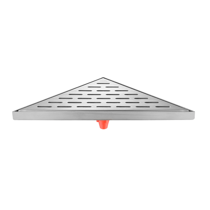nomona雷井卫生间淋浴间三角形不锈钢大流量防臭防异味速排地漏 - 图2