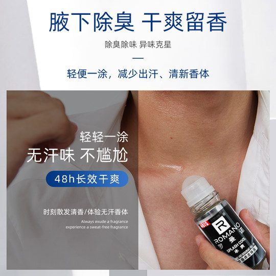 Romano deodorant deodorizing lotion for men and women