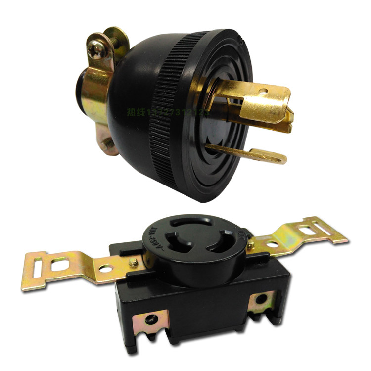 汽油发电机专用插头座带线美式220v输出排插防爆转换小型家用配件,淘宝优惠券,粉丝福利购,淘宝优惠卷