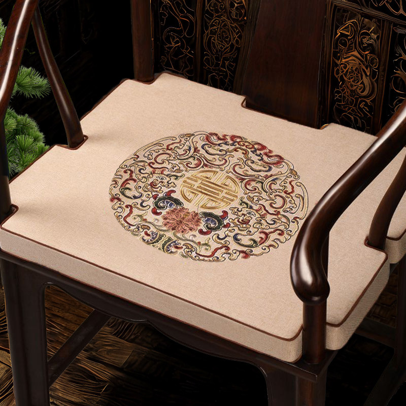 红木沙发坐垫中式乳胶棕垫座椅椅子实木家具圈椅椅垫餐椅垫茶椅垫,淘宝优惠券,粉丝福利购,淘宝优惠卷