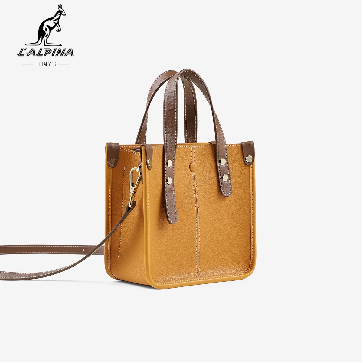 lalpina袋鼠单肩斜挎2020潮手提包 lalpina箱包女士包袋
