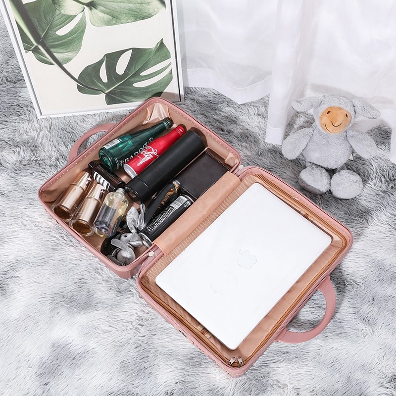 手提小行李箱旅行箱女18寸14 银盾箱包旅行箱