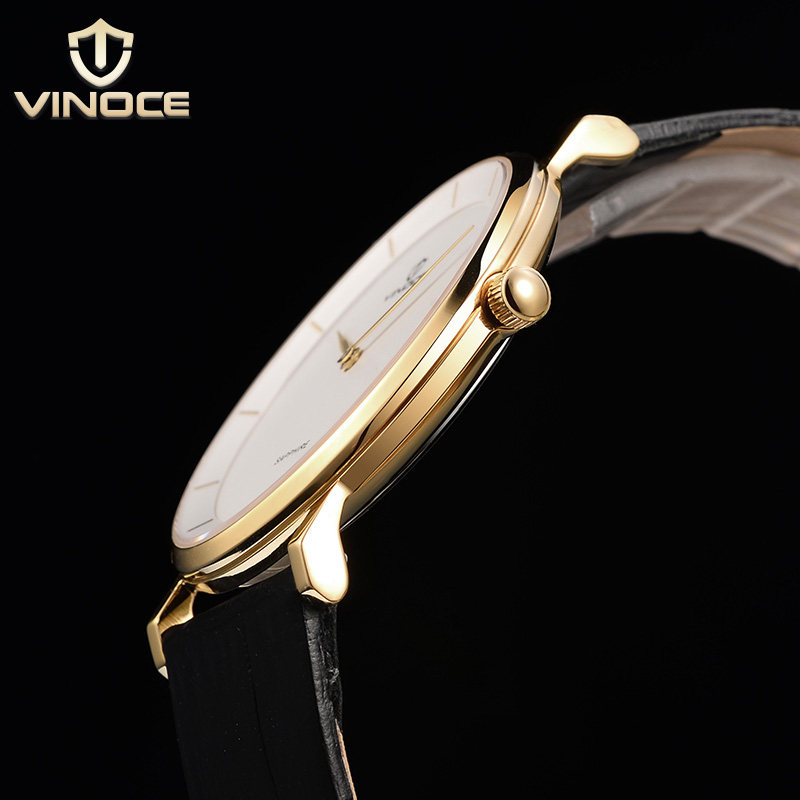 威诺时超薄简约休闲男士潮流石英表 vinoce威诺时汇吉国产腕表