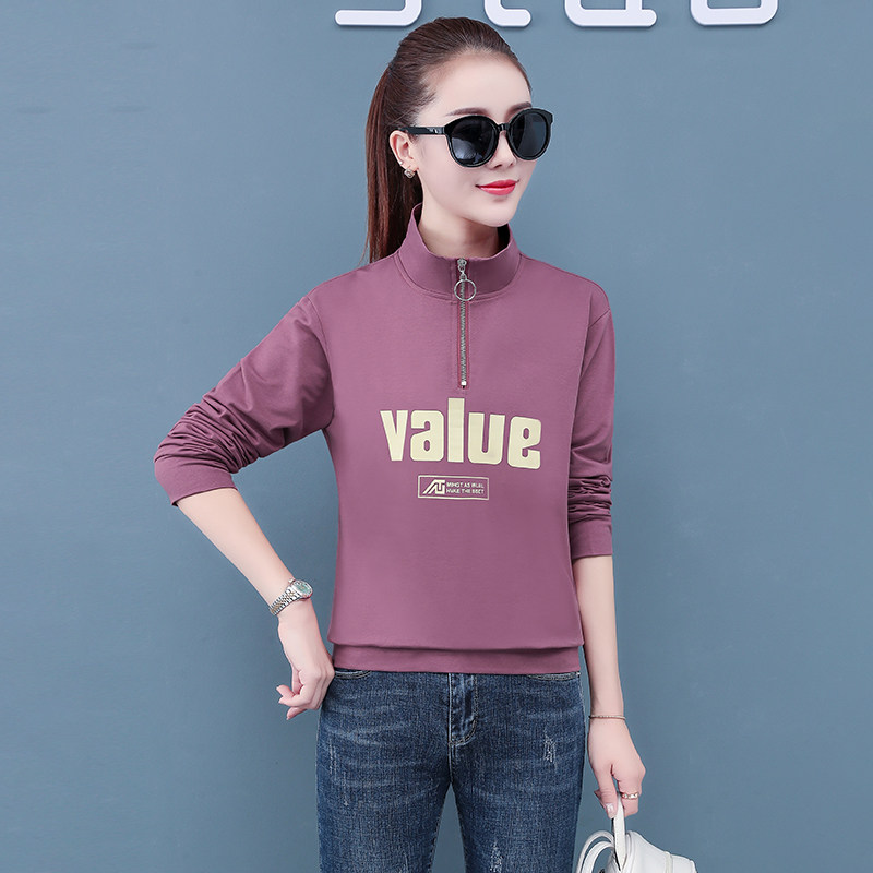 女士卫衣套装韩版女春秋薄款上衣 恋上17号卫衣/绒衫