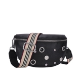 Нагрудная сумка, модная сумка на одно плечо, кожаная поясная сумка, из натуральной кожи, в корейском стиле, воловья кожа