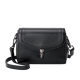 Небольшая сумка, сумка через плечо, кожаная модная универсальная сумка на одно плечо, коллекция 2023, воловья кожа, из натуральной кожи